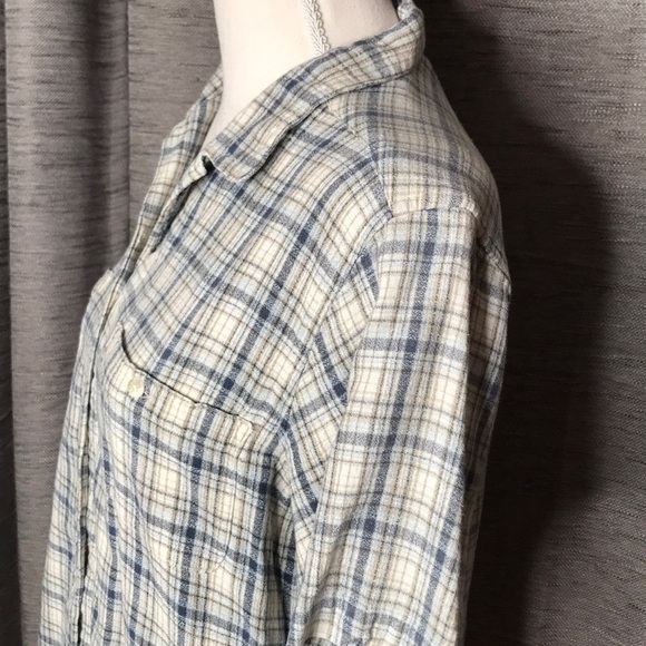 COLUMBIA PLAID COTTON SHORT SLEEVES MEDIUM - Picture 5 of 8